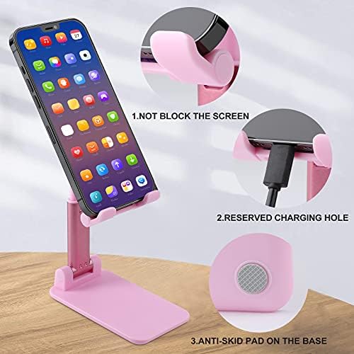 Golden Fleur de Lis Phone Stand Stand dobrável Tablet Acessórios Acessórios de comprimidos de berço para mesa