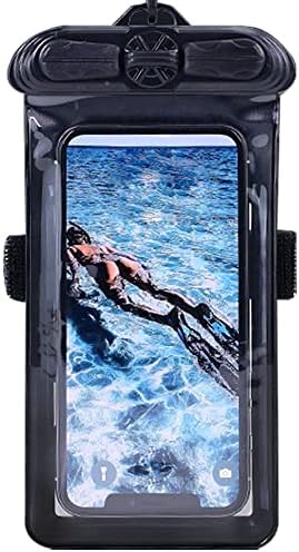 VAXSON Telefone Case Black, compatível com UMIDIGI A13S Bolsa à prova d'água Bolsa seca [não filme de protetor de tela]