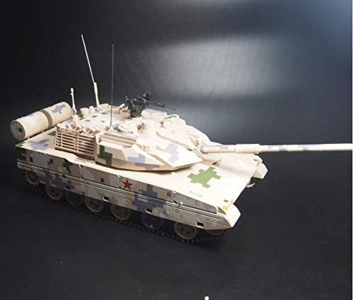 Tanque leve de Floz ZTQ-15 1/24 Tanque acabado do modelo Diecast