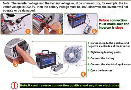 Eaglerich 1200W Watt DC 12V para AC 110V Portátil Inversor de energia portátil Transformador de conversor de carregador de adaptador