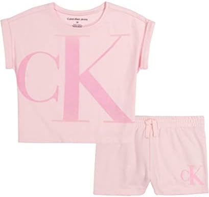 Calvin Klein Boys 2 peças Conjunto curto