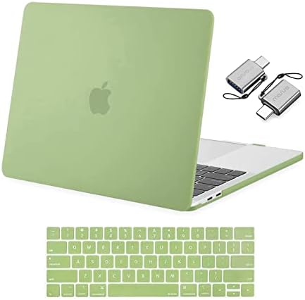 Mosis Compatível com MacBook Pro 13 polegadas Caso 2023, 2022, 2021- M2 M1 A2338 A2251 A2289 A2159 A1989 A1708 A1706, Caso