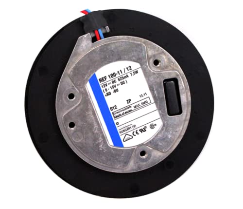 Ref100-11/12 12V 0,625A 7,5W Fan de resfriamento