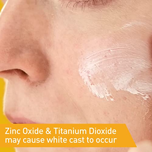 CERAVE Mineral protetor solar SPF 30 | Protetor solar de rosto com óxido de zinco e dióxido de titânio para pele