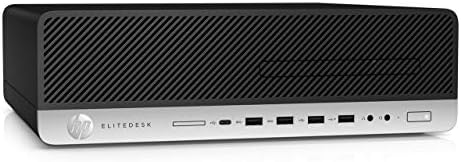 HP ELITEDESK 800 G4 Desktop de pequeno formulário, Intel Six Core 8th Gen I5 8500 3,0GHz, 16 GB DDR4 RAM, 256 GB NVME PCIE M.2