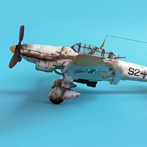 Dagijird Paper 1:33 Alemão Ju-87 D-3 Junkers mergulhe o kit de modelo de papel de aeronaves de bombardeiro para colecionáveis