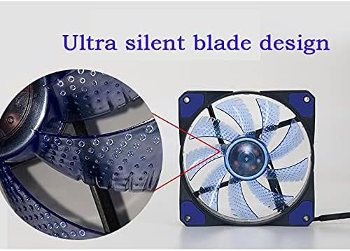 GFHLP 120mm PC Computador 16DB Ultra Silent 15 LED ou 33LED CASE FAIS DE EQUIPELADOR DE ELECEDOR RECULHOR PC FAN