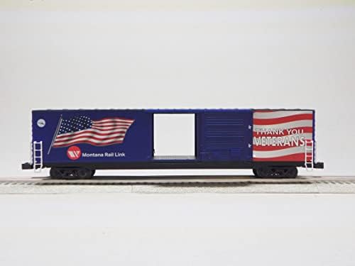 Lionel Montana Rail Link Illumined Bandle Boxcar 4407 O Medidor