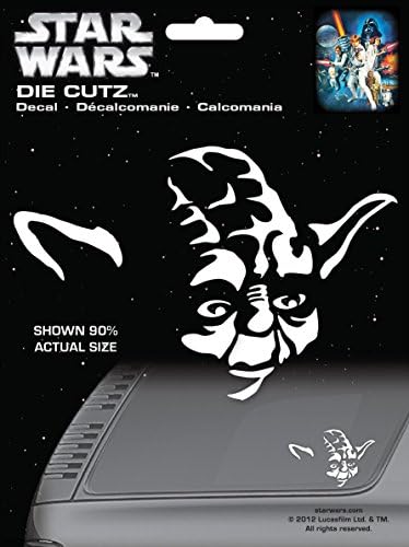 Chroma 3943 Star Wars Yoda Die Cutz Decal