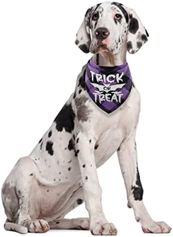 Halloween Dog Bandana Triangle Bib Acessórios de cachecol para animais de estimação Trajes de impressão luminosa xadrez