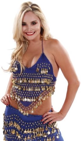 Belly Dance Chiffon Tie Top | Rainha das moedas