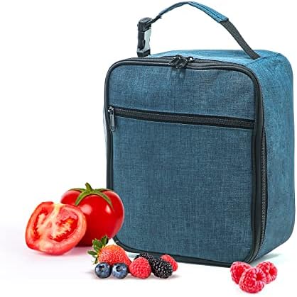 Lancheira reutilizável, bolsa mais refrigerada reutilizável e isolável para manter comida fresca, bolsa para homens para homens,