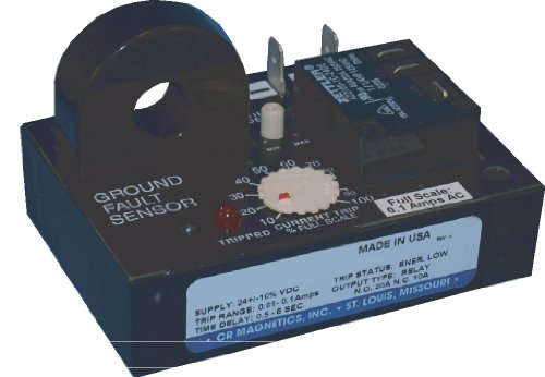 Magnetics CR7310-EH-24D-110-B-CD-TRC-I Relé do sensor de falha do solo com TRIAC optoisolado, cruzamento zero e transformador