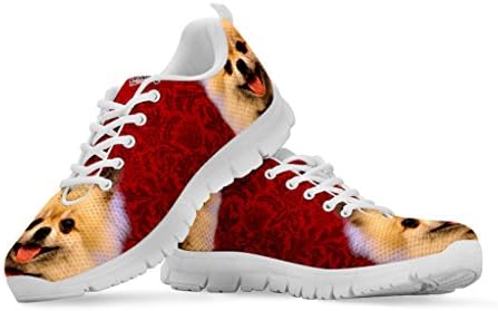 Artista Unknown Kid's Sneakers - Pomeranian Dog Print's Casual Running Shoes