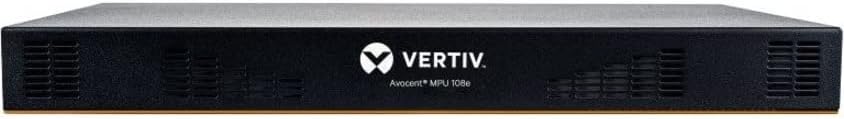 Interruptor KVM de MPU Avocente Vertiv | 8 porta | 1 caminho digital | Taa de potência AC dual | Acesso remoto a KVM, USB e conexões