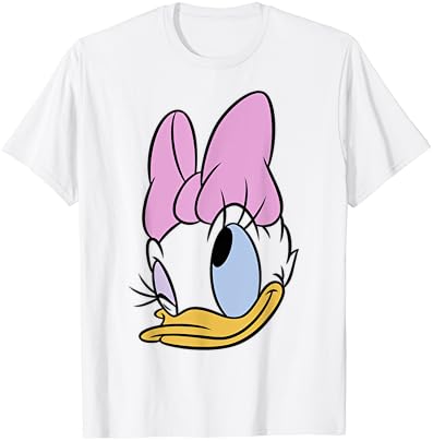 Disney Daisy Duck Big Face piscando camiseta