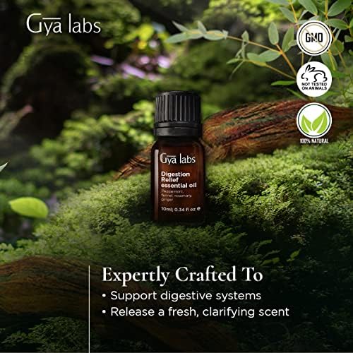 Gya Labs Digestion Relesting Indical Oil Blend - Sofem fresco e herbáceo