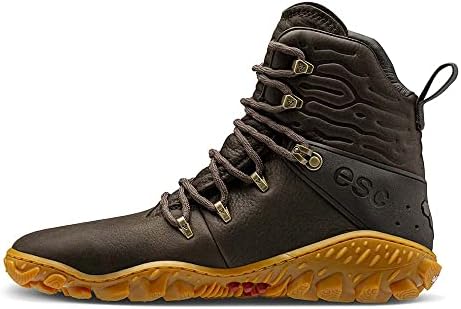 VIVOBareFoot Tracker Forest Esc, Bota de caminhada off-road com sola descalça