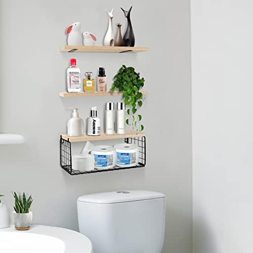 Prateleiras flutuantes prateleiras de parede de banheiro sobre o banheiro prateleira para decoração de parede prateleiras de parede