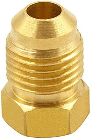 ANPTGHT BRASS BROND PLUG 3/8 TUBO OD SAE SAE