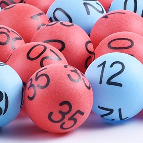 Bolas de tênis em massa soimissas de 100pcs bolas numeradas com bolas de pong multicoloridas pp tênis bolas de loteria impressas