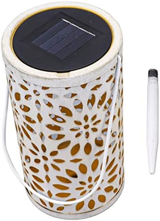 ASIXXSIX Luzes solares ao ar livre, luz solar à prova d'água Luz, luz do jardim solar solar com flores com suporte de