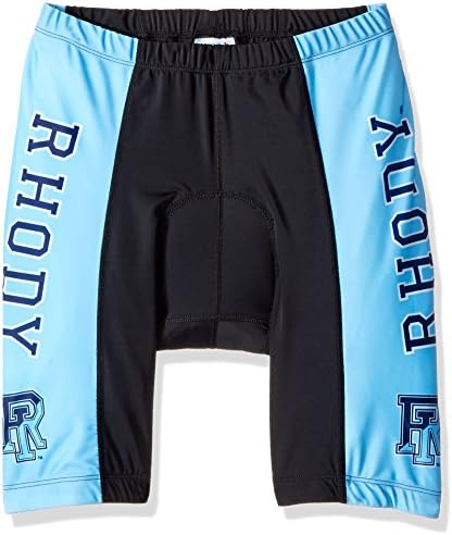 Promoções de adrenalina NCAA Rhode Island Shorts de ciclismo masculino, branco