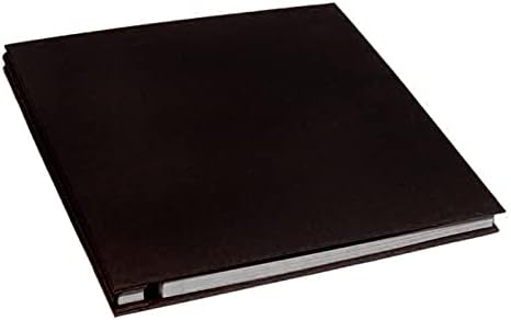 Aoof Blank Kraft Paper Manual Diy Álbum de foto grande e amostra de filme de filme grande álbum de fotos comemorativo 16inchalbum-Blackcover