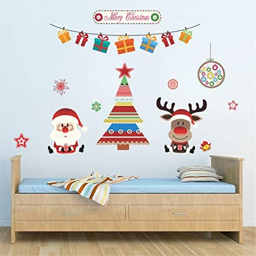 Adesivos adesivos de Natal adesivos de decoração de layout de natal
