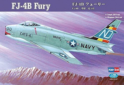 Hobby Boss FJ-4B Fury Jet Fighter Airplane Building Kit