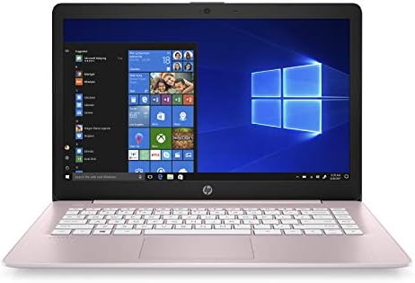 Laptop HP Stream de 14 polegadas, processador AMD Dual-Core A4-9120E, 4 GB SDRAM, 64 GB EMMC, Windows 10 Home in S