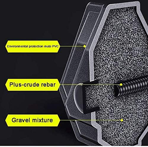 Mmaxz Barbell definido para homens e mulheres, com haste de conexão, pode ser usada como barbell de esportes de fitness