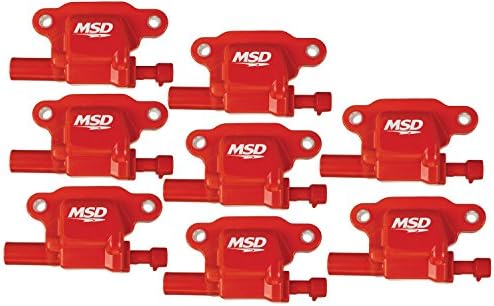 MSD 82658 Bobina de ignição, Red