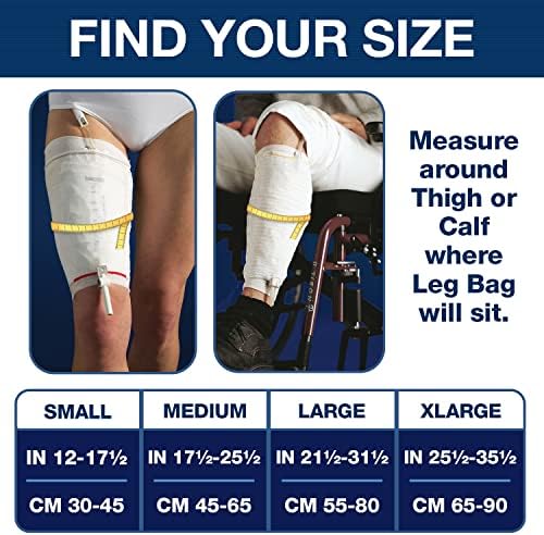 Carefix - Carepocket - Suporte para a perna da luva de manga de conforto - suprimentos de incontinência urinária - dispositivo
