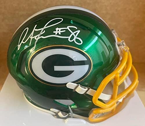 Antonio Freeman Packers assinou o flash autografado Min I capacete PSA 3T12625