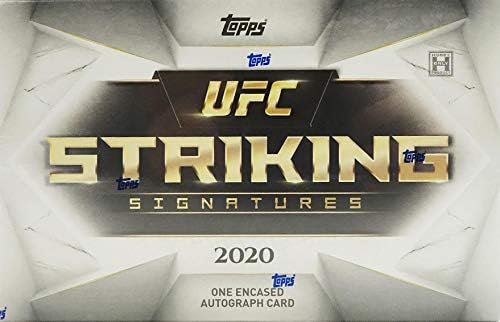 2020 TOPPS UFC Stracking Signature