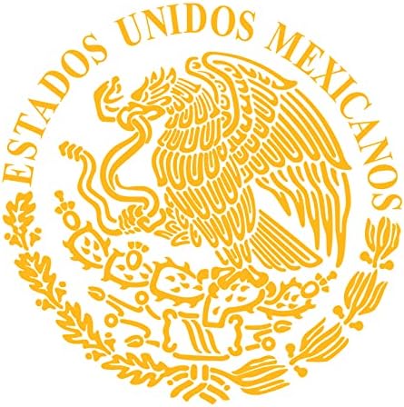 Estados unidos mexicanos vinil adesivo de decalque mexico águia aguila bandeira