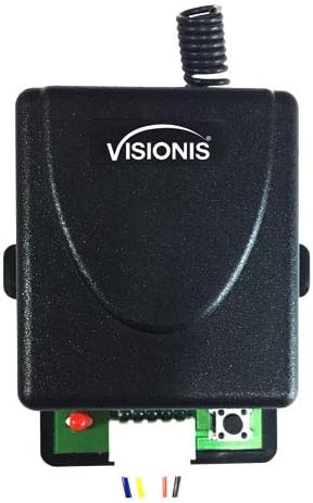 Visionis FPC-5199 Acesso de uma porta Porta dupla de 1.200 libras Sistema de trava eletromagnética com receptor sem fio e kit