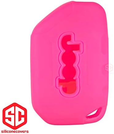 2x Novo key fob remoto fobik 4 botões capa de silicone ajuste/para jeep gladiator wrangler.