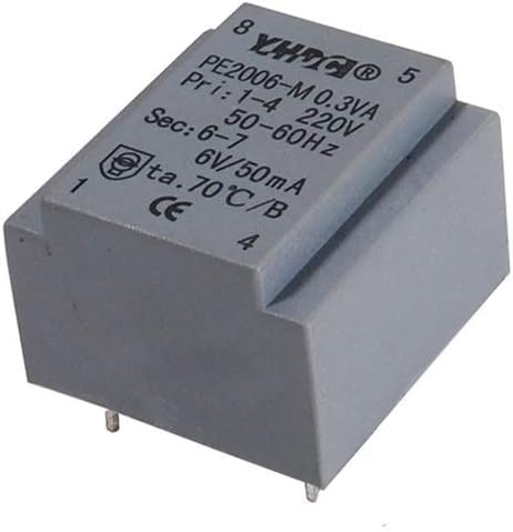 Transformador de isolamento de soldagem de PCB YHDC PE2006-M 0,35VA 230V/24V