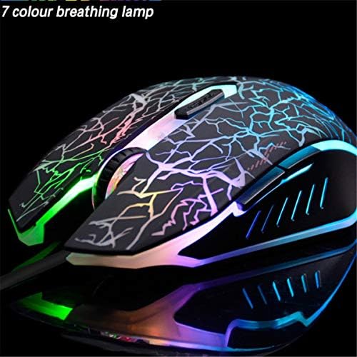 VEGCOO C10 MOUSE DE GAMES sem fio rato recarregável camundongos ópticos silenciosos 7 cores LED LUZES, 7 BOTÃO 2400/1600/800DPI