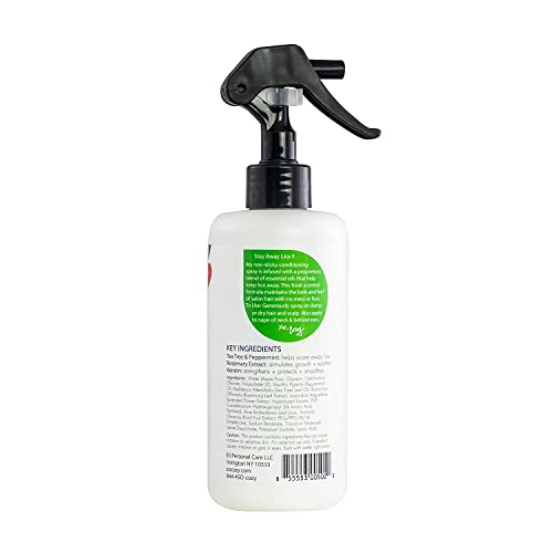 Boo Socozy! Spray com medo de piolhos para crianças cabelos | Provado clinicamente para repelir piolhos | 8 fl oz |