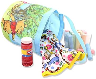 Winnie the Pooh Kids colapsível Nylon Gift Basket Bucket Bag