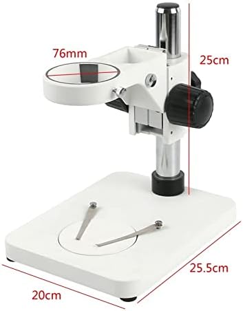 Kit de acessórios para microscópio para adultos ajuste de 76 mm de foco em suporte de microscópio, para consumíveis de