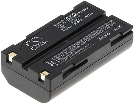 BCXY 5 PCS Substituição da bateria para equipamentos de pesquisa 52030 EI-D-LI1 C8872A 38403 29518 46607