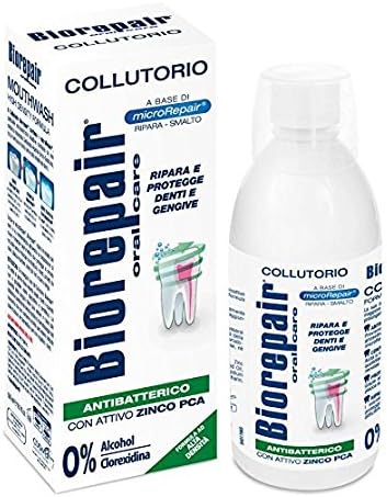 BioRepair: Collutorio enxaguatório bucal 500ml/16,9 FL.OZ - pacote de 4