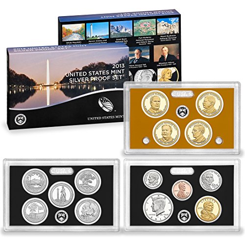 2013 S U.S. Mint 14 -Coin Silver Proof Set - OGP Box & CoA Proof