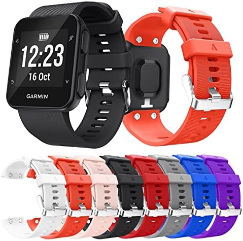 Axti Substituto Silicone Watchband Sports Watch Strap Strap for Garmin Forerunner 35 Smart Watch