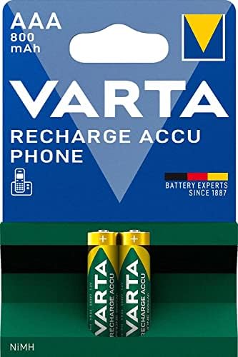 Varta AAA Ni-MH Bateria recarregável, 2 baterias