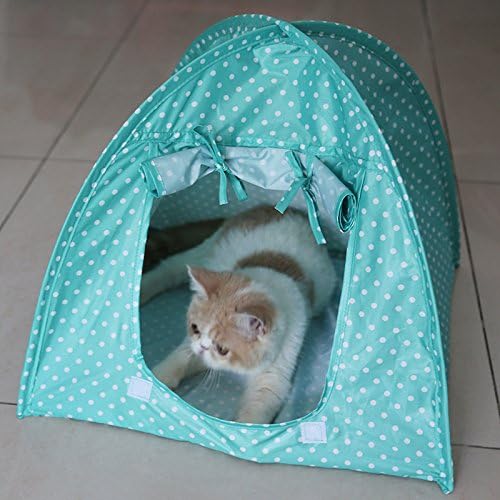 Vedem Polca dobrável de gato de gato bolinhas de gato de gato camping na cama